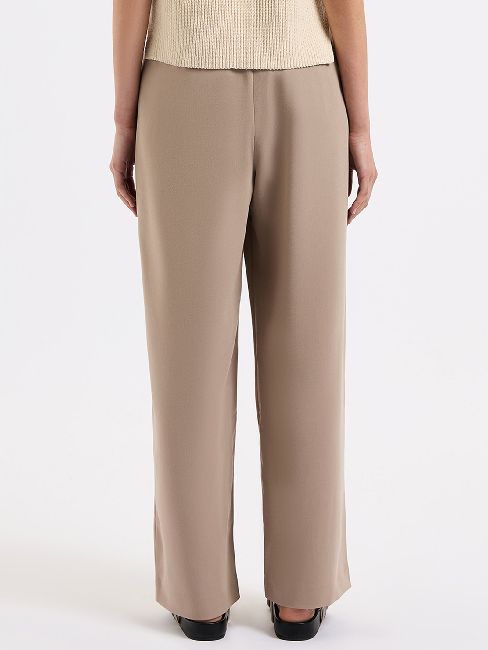 Nude Lucy Jiro Tailored Pant Taupe Glue Store