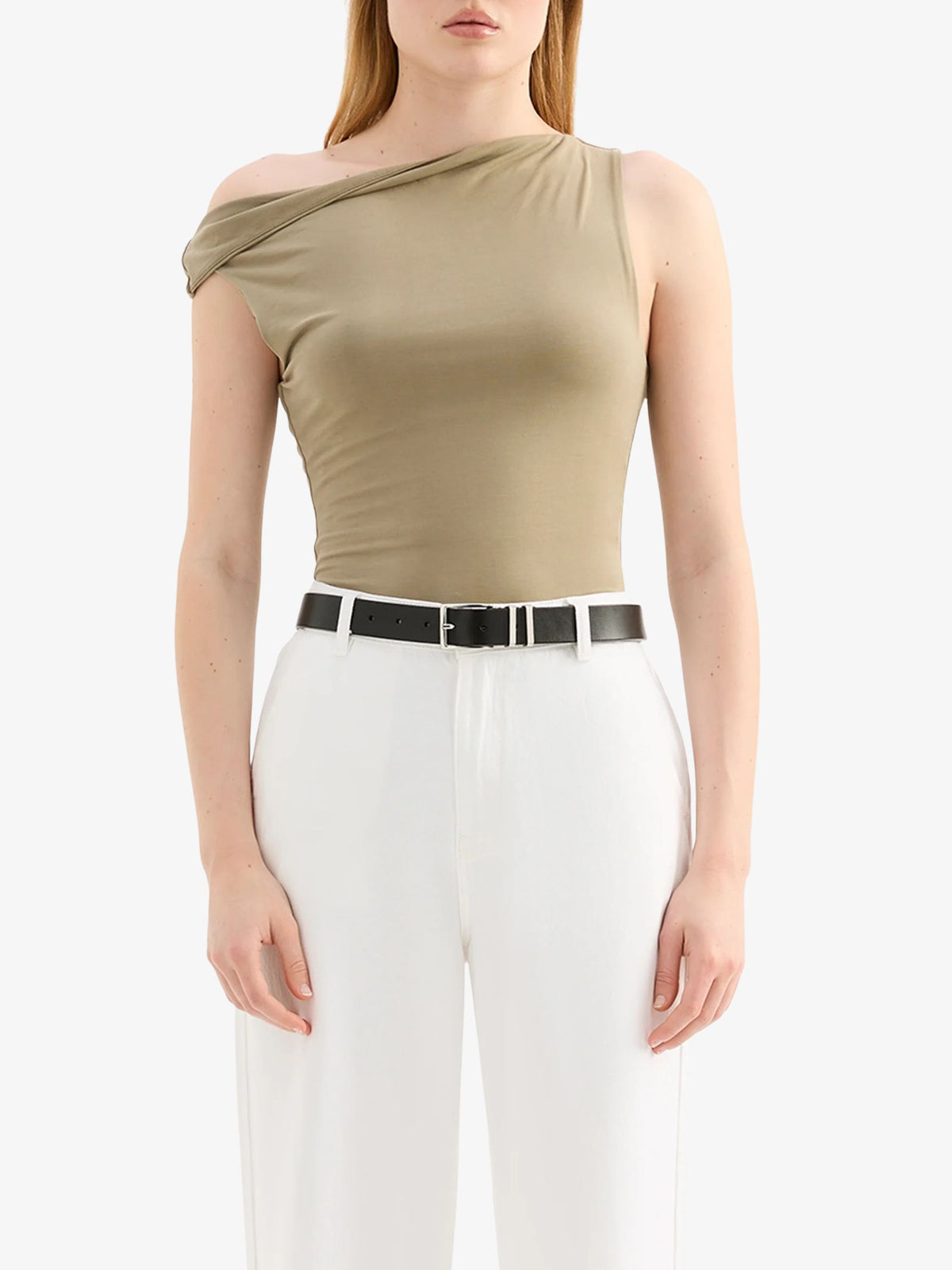 Nude Lucy Chelsea Top | Deep Sage
