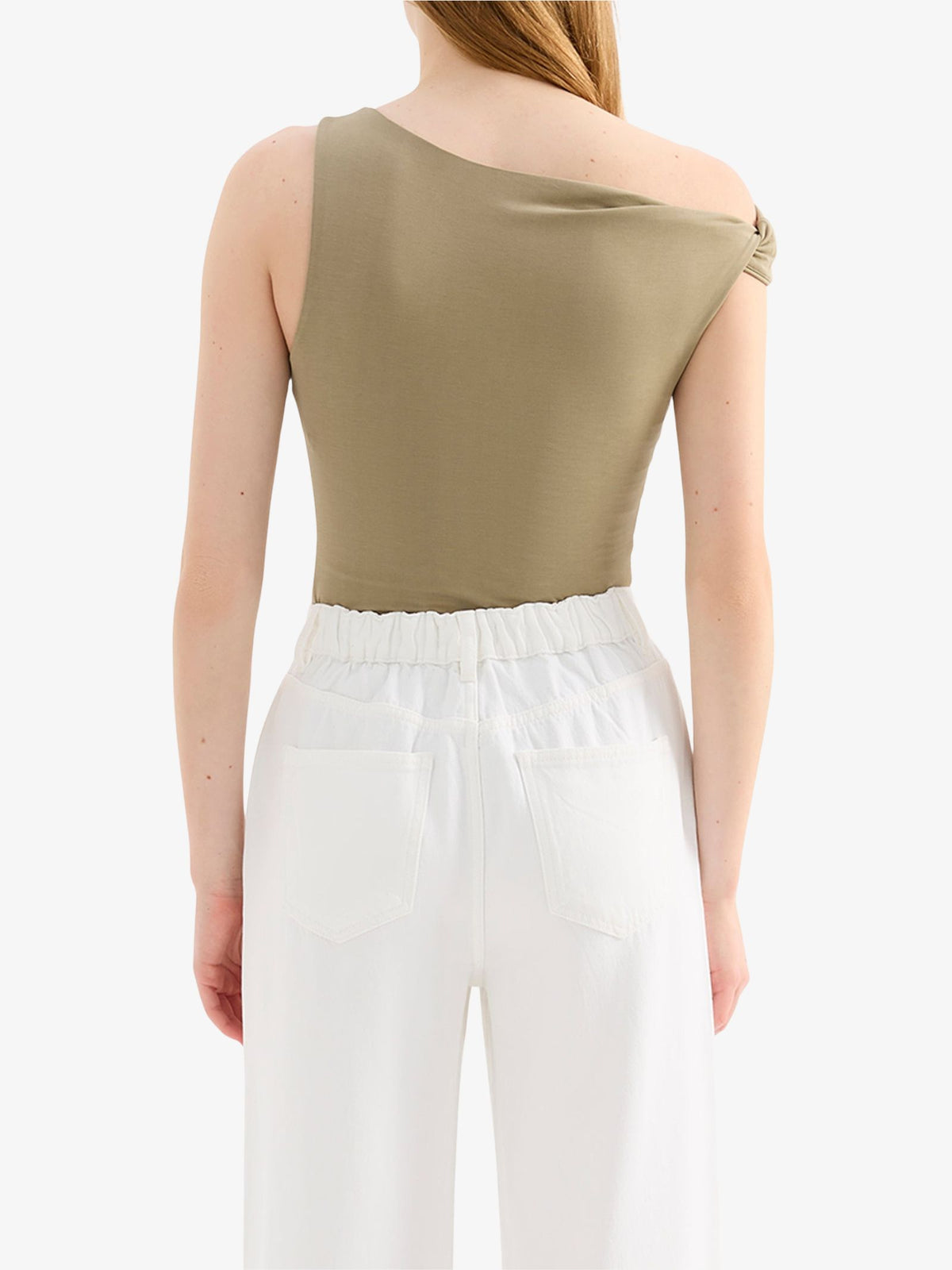 Nude Lucy Chelsea Top | Deep Sage
