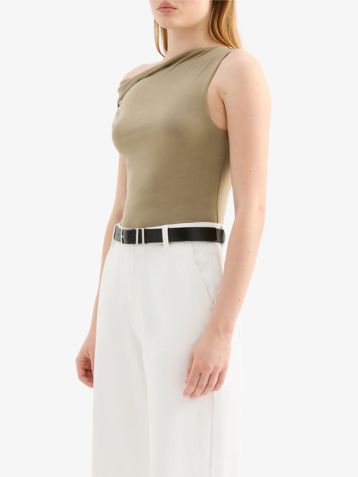 Nude Lucy Chelsea Top | Deep Sage