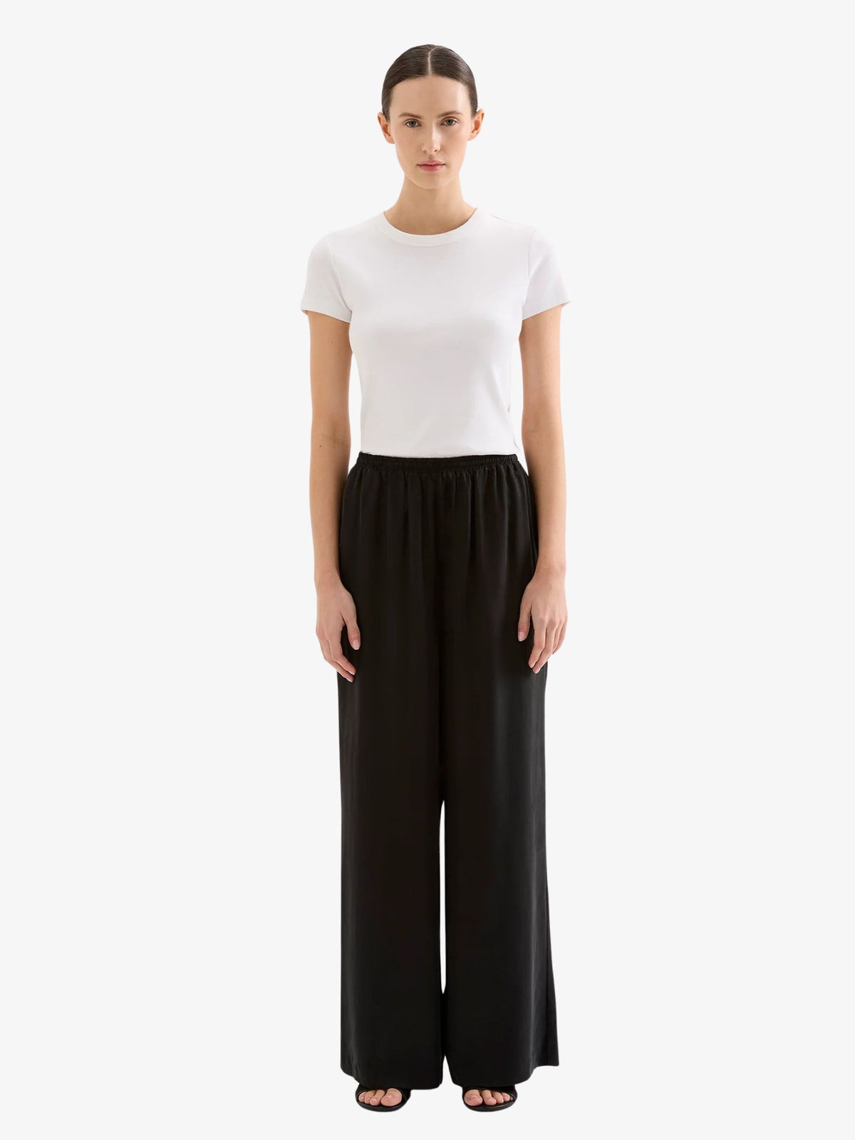 Nude Lucy Dara Cupro Pant | Black