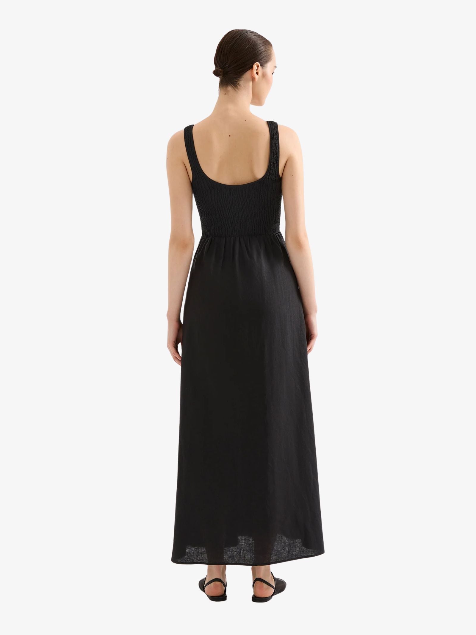 Elio Linen Maxi Dress