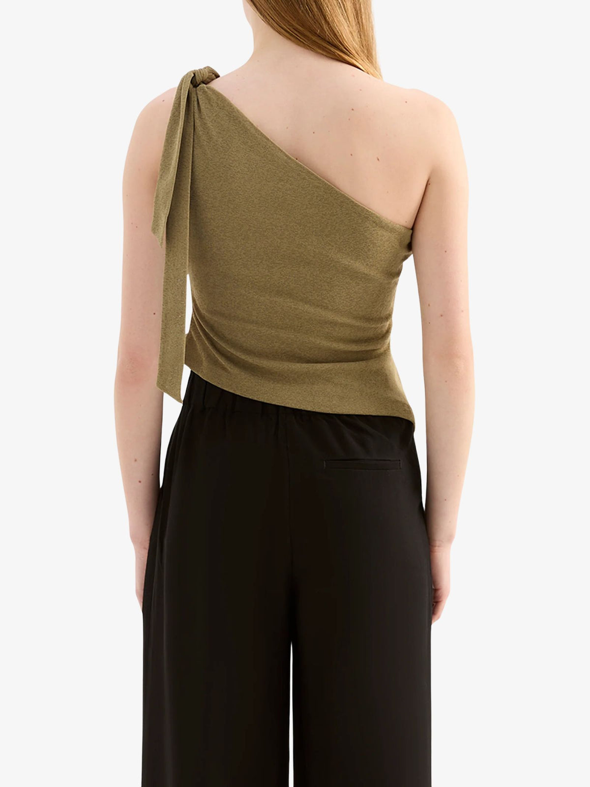 Nude Lucy Fiora Mesh Top | Deep Olive