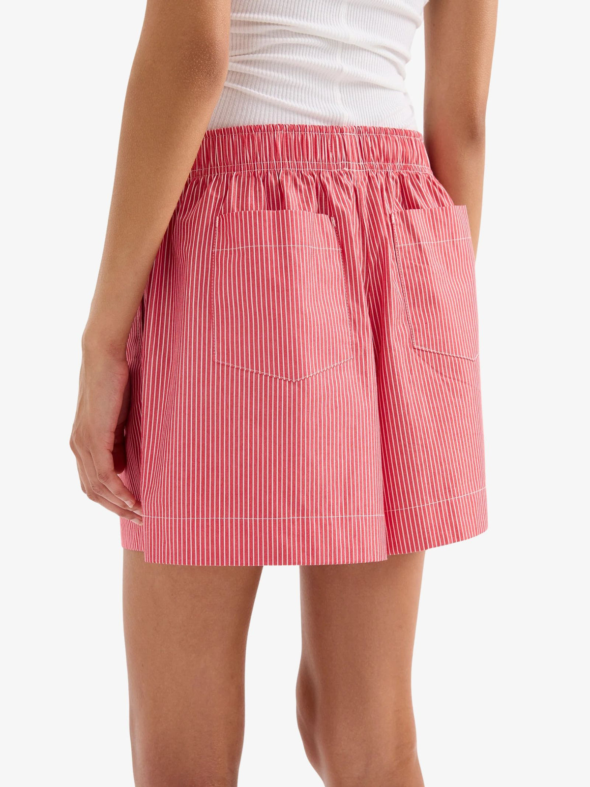 Nude Lucy Anouk Stripe Shorts | Red Stripe