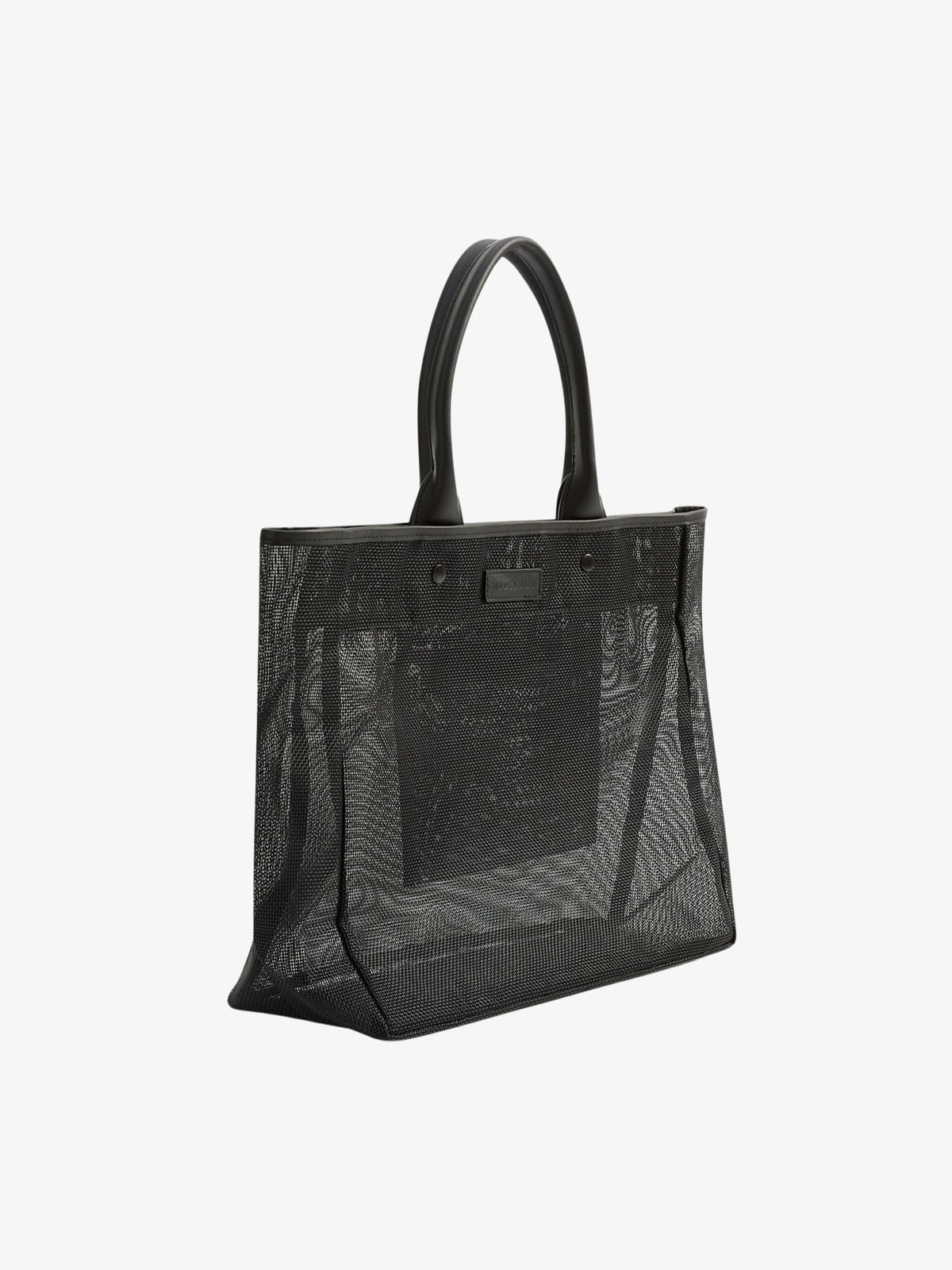 Nude Lucy Onda Mesh Tote | Black