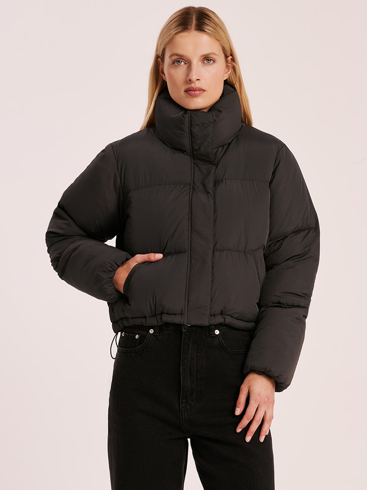 Nude Lucy Topher Puffer Jacket | Coal