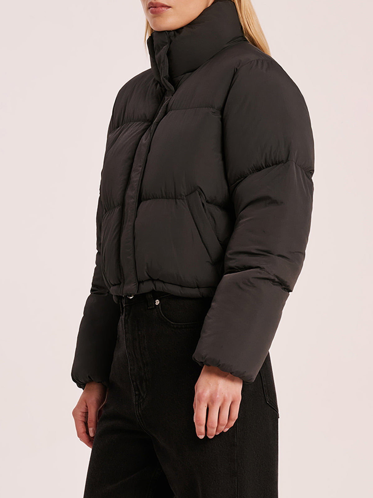 Nude Lucy Topher Puffer Jacket | Coal