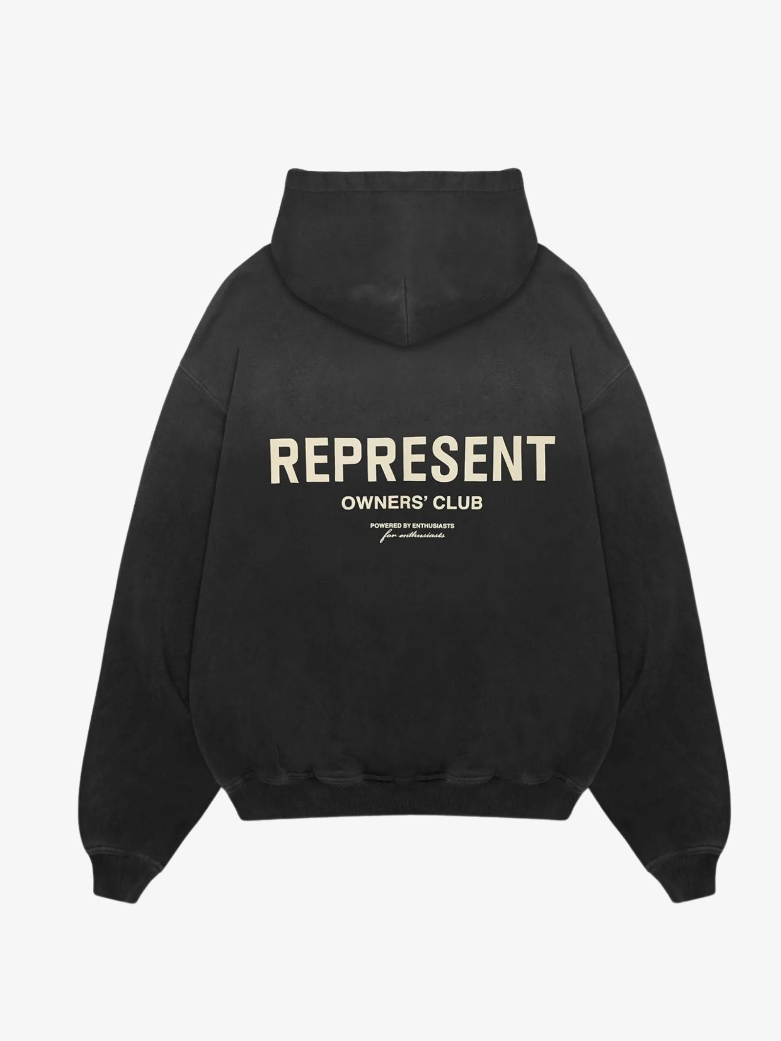 Represent Represent Owners Club Hoodie | Aged Black