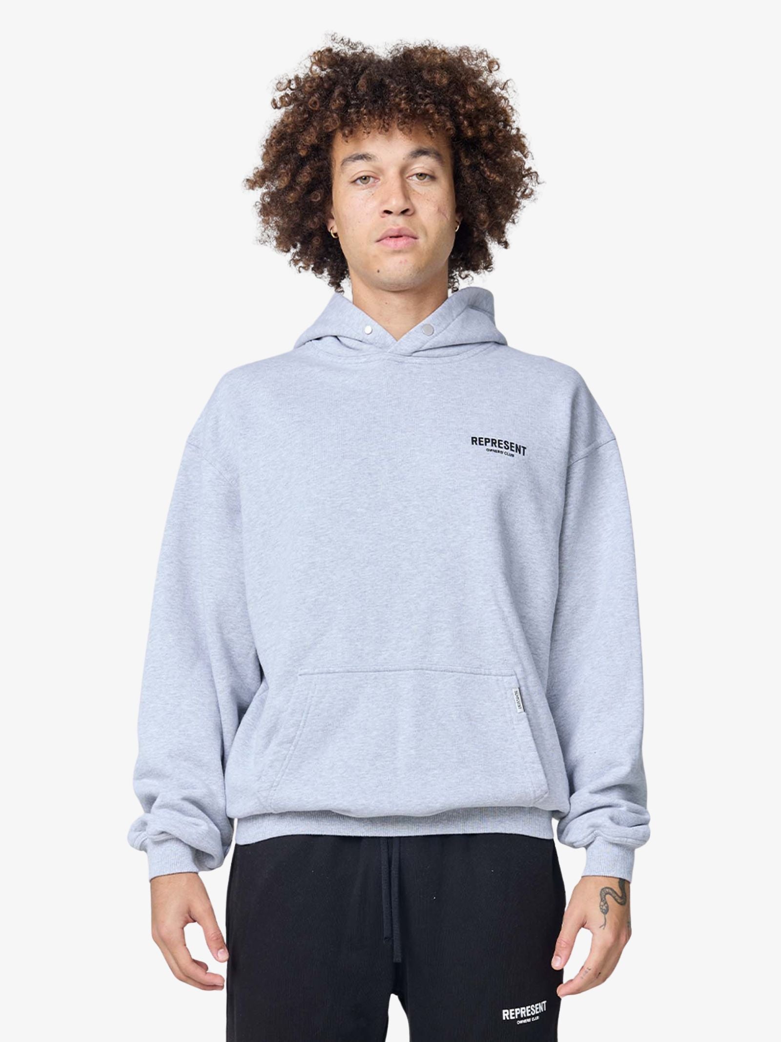 Represent Represent Owners Club Hoodie | Ash Grey