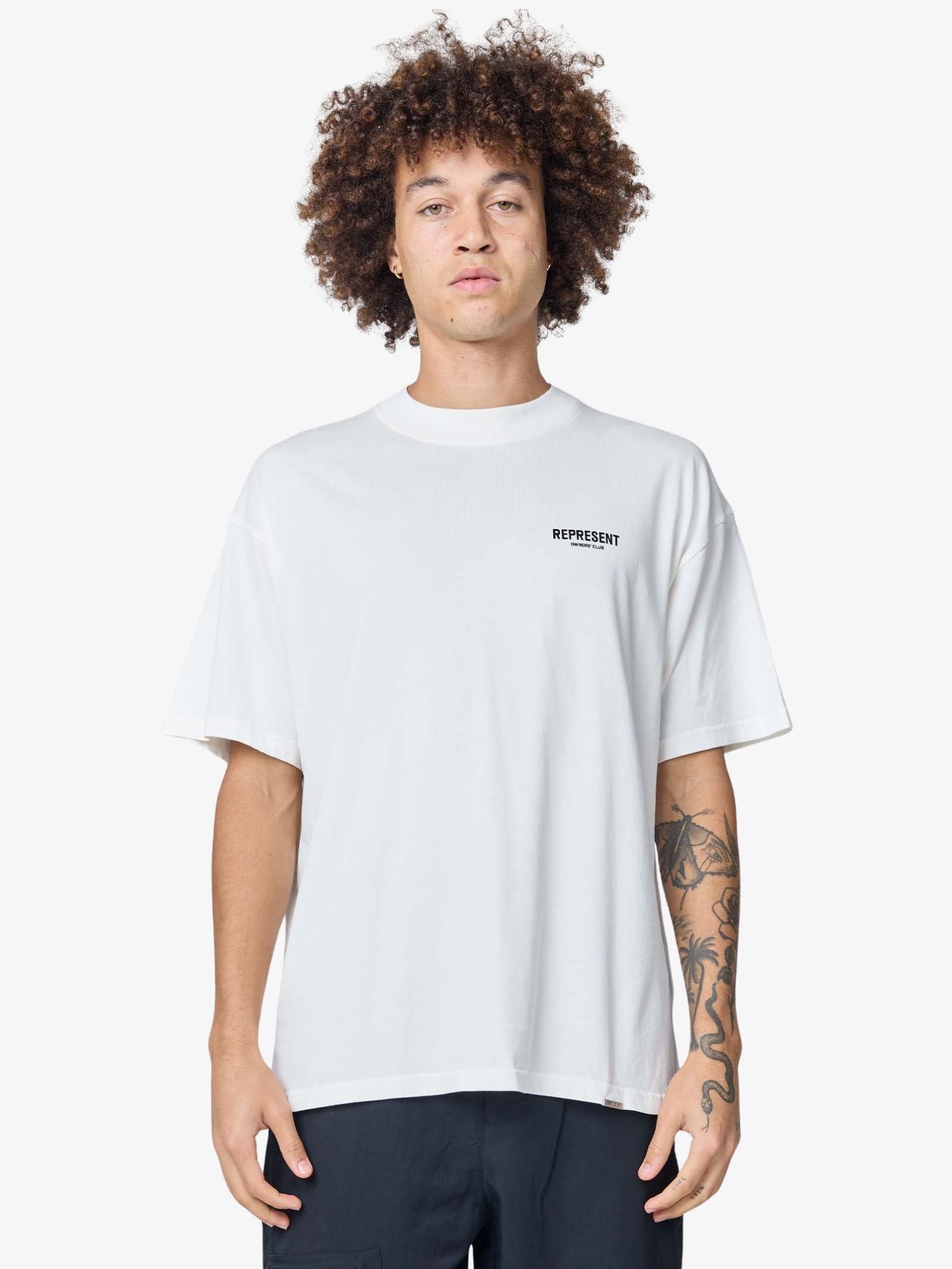 Represent Represent Owners Club T-Shirt | Flat White