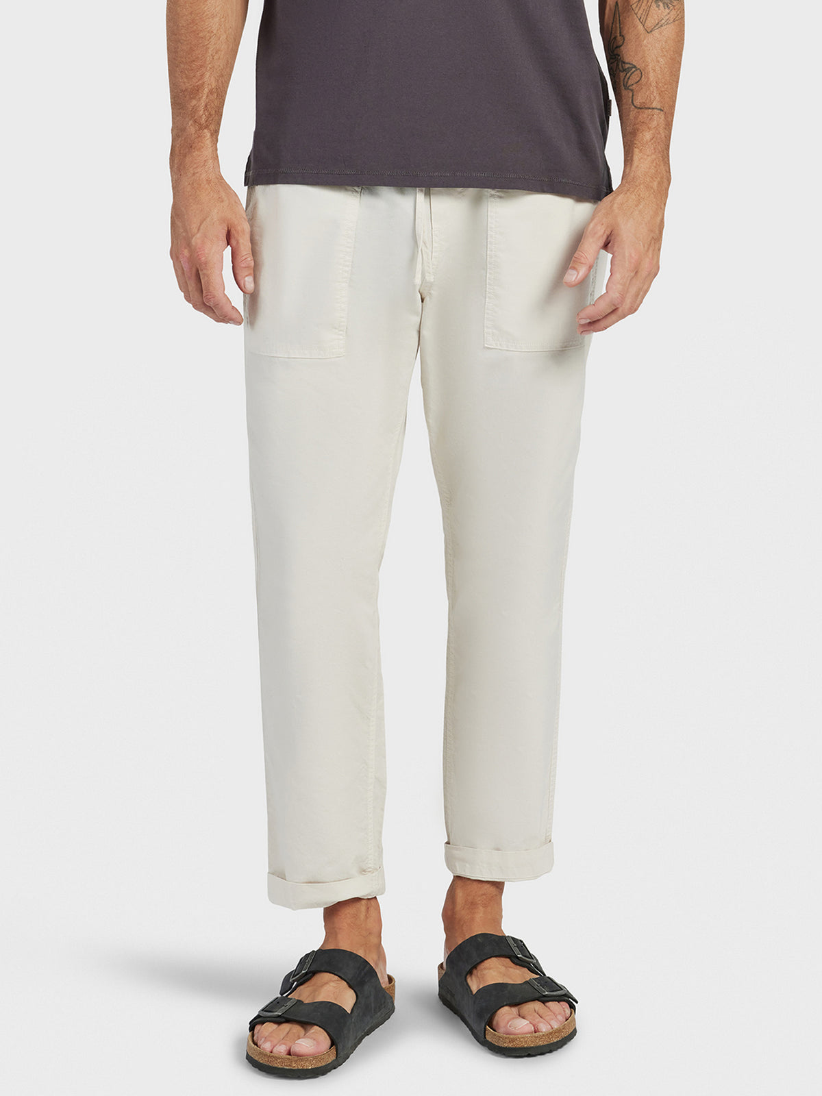 Oxford Beach Pants in Off-White