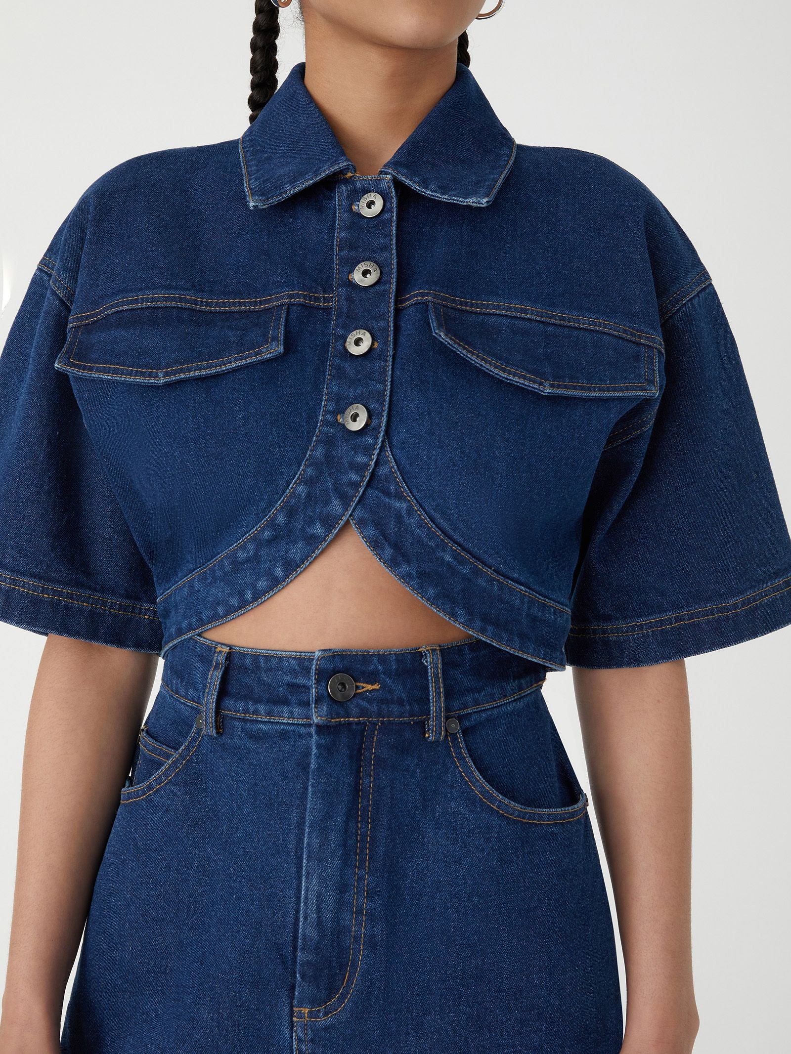 Rocco Denim Mini Dress