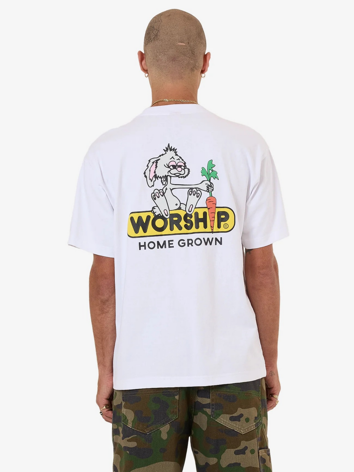 Worship Home Grown Tee | White