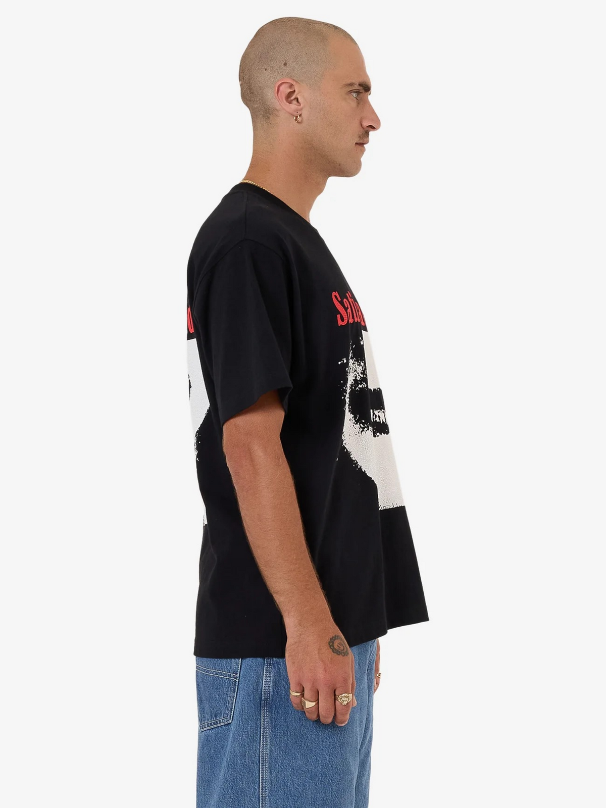 Worship Grinner Tee | Black