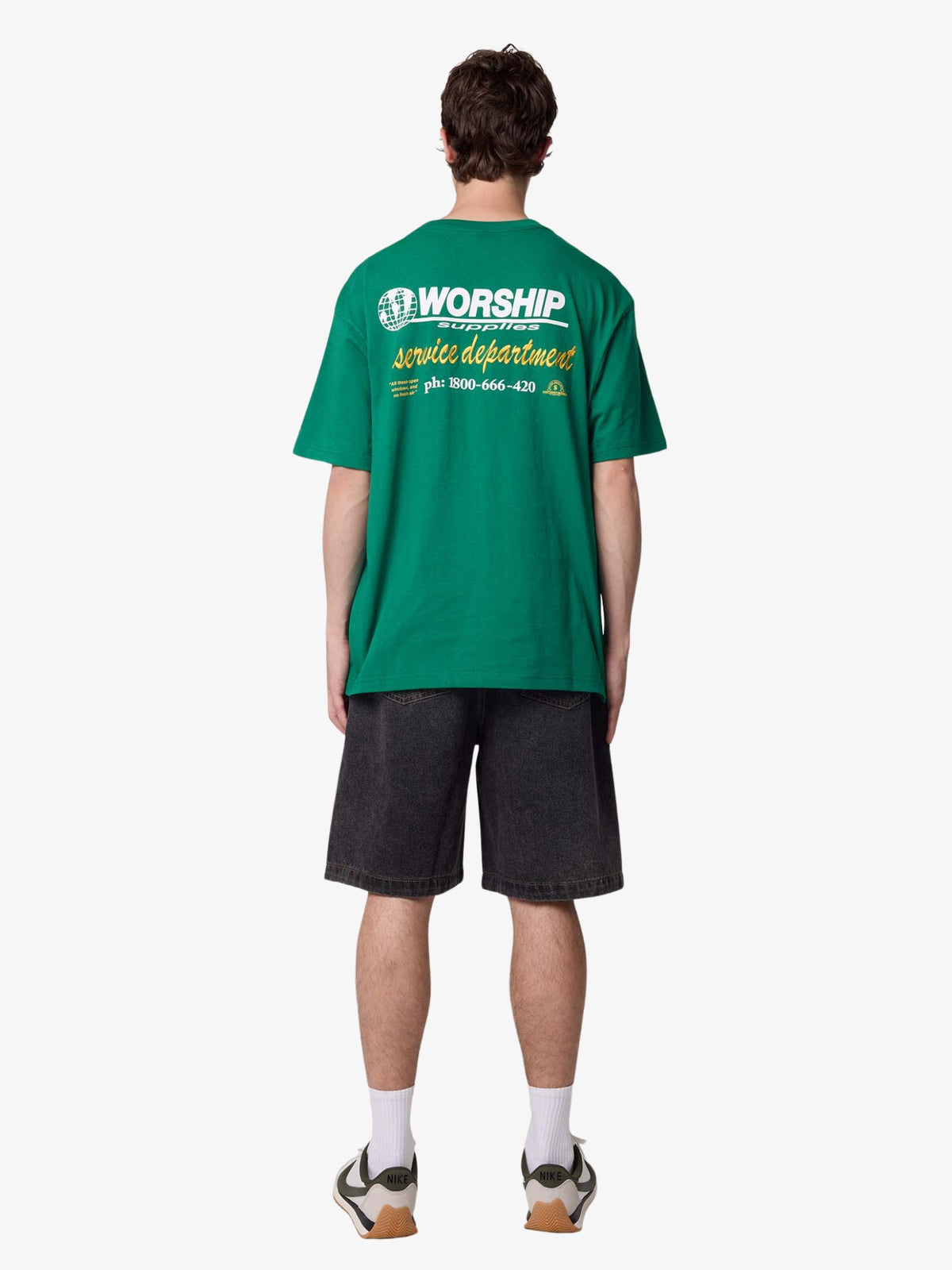 Worship Services Tee | Verdant