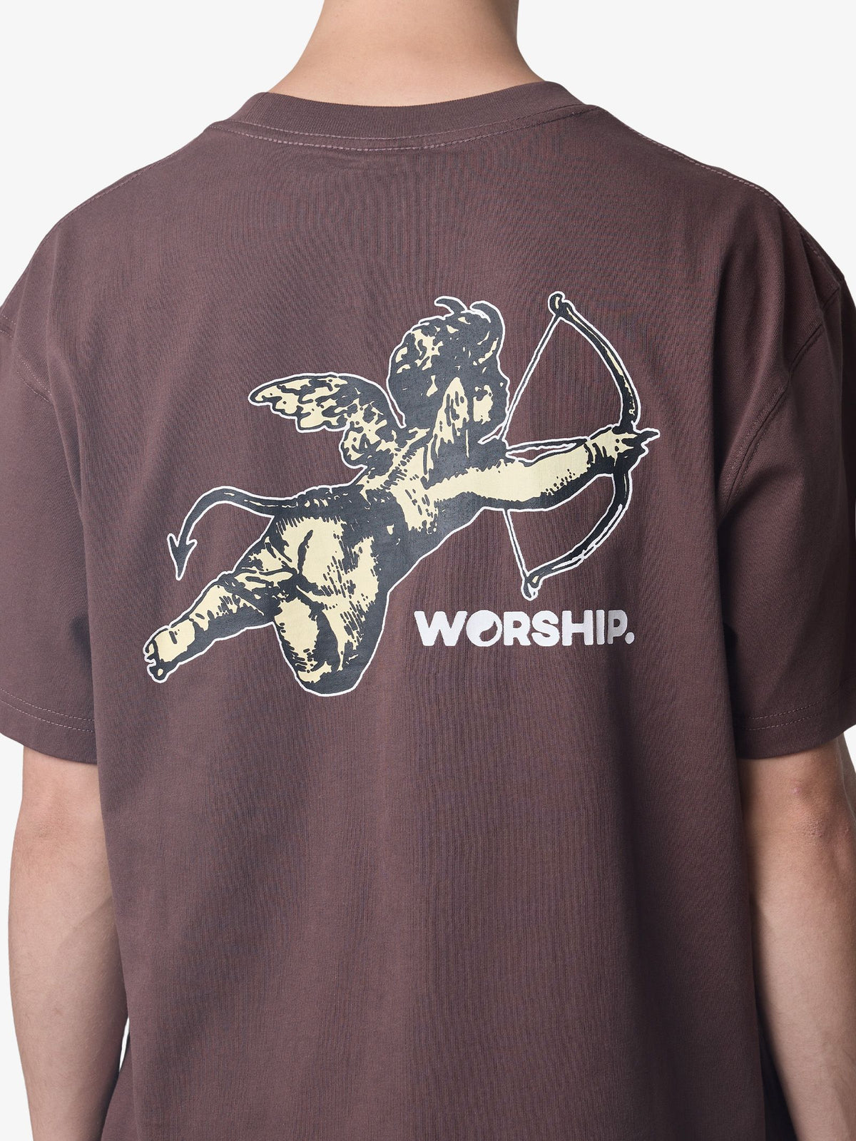Worship Cherub Tee | Dark Choc