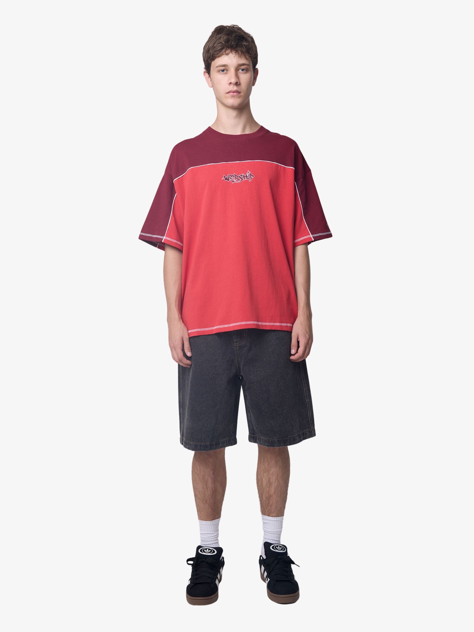 Hot Gossip Oversize Panel Tee