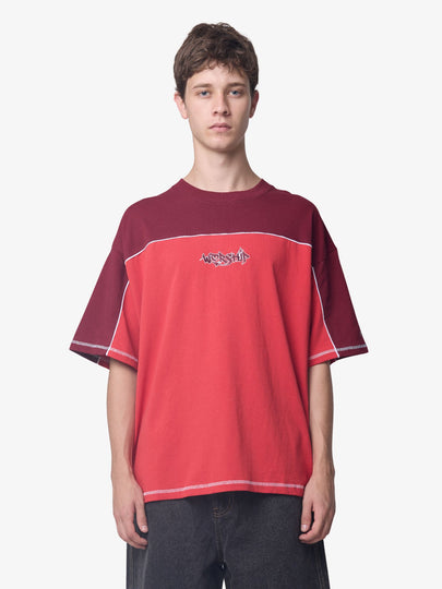 Hot Gossip Oversize Panel Tee
