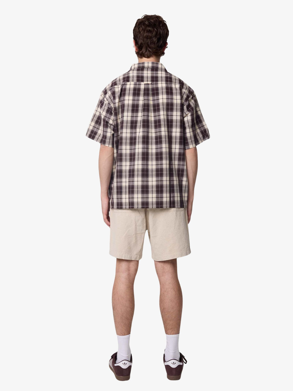 Worship Satisfaction Baggy Cotton Linen Shorts | Oatmeal