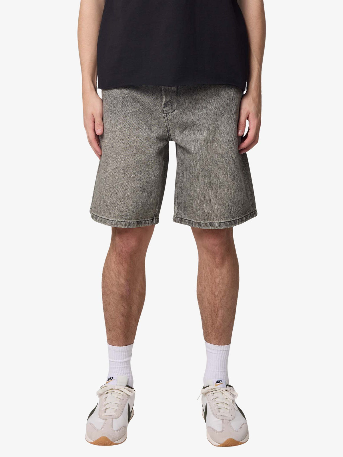 Worship Enough Lounger Jean Shorts | Dirty Grey