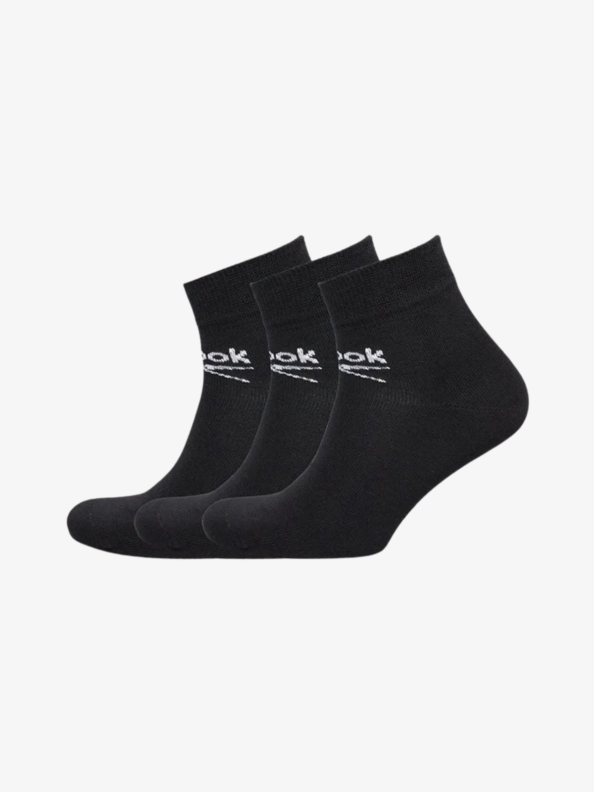 Reebok Socks Core Ankle 3 Pack | Black