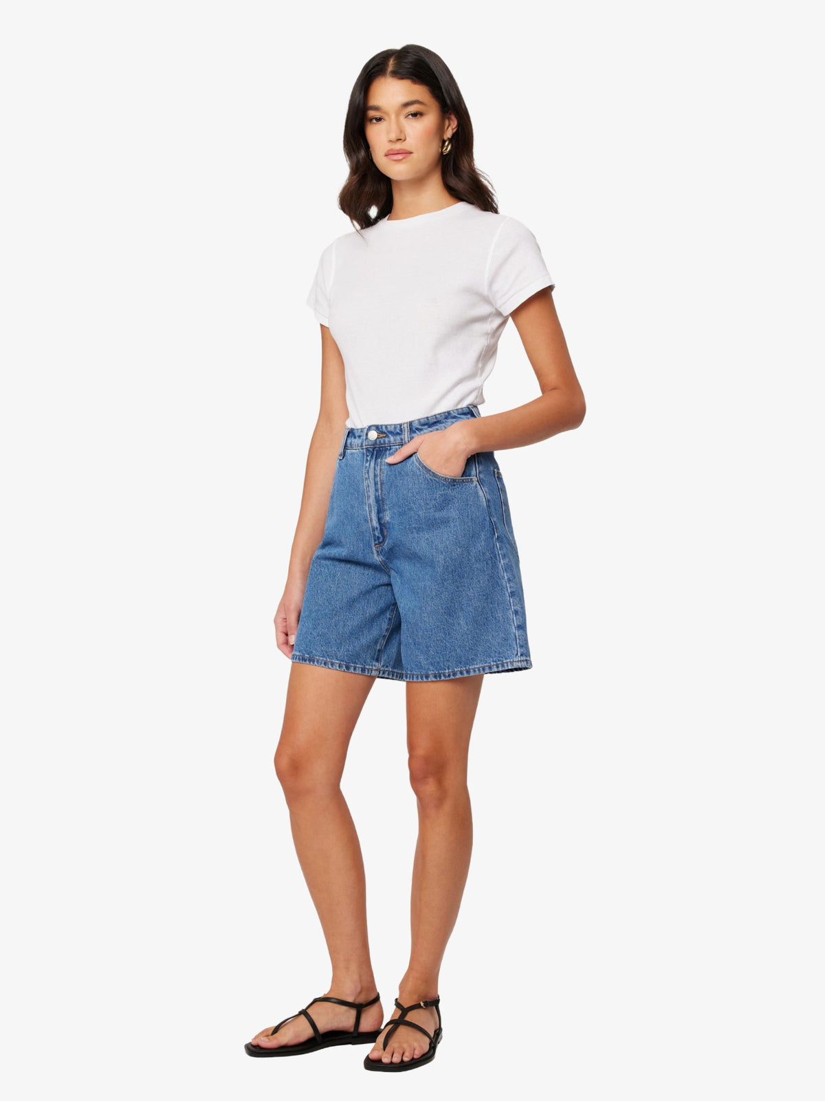 Rollas Super Mirage Evie Shorts | Dark Blue