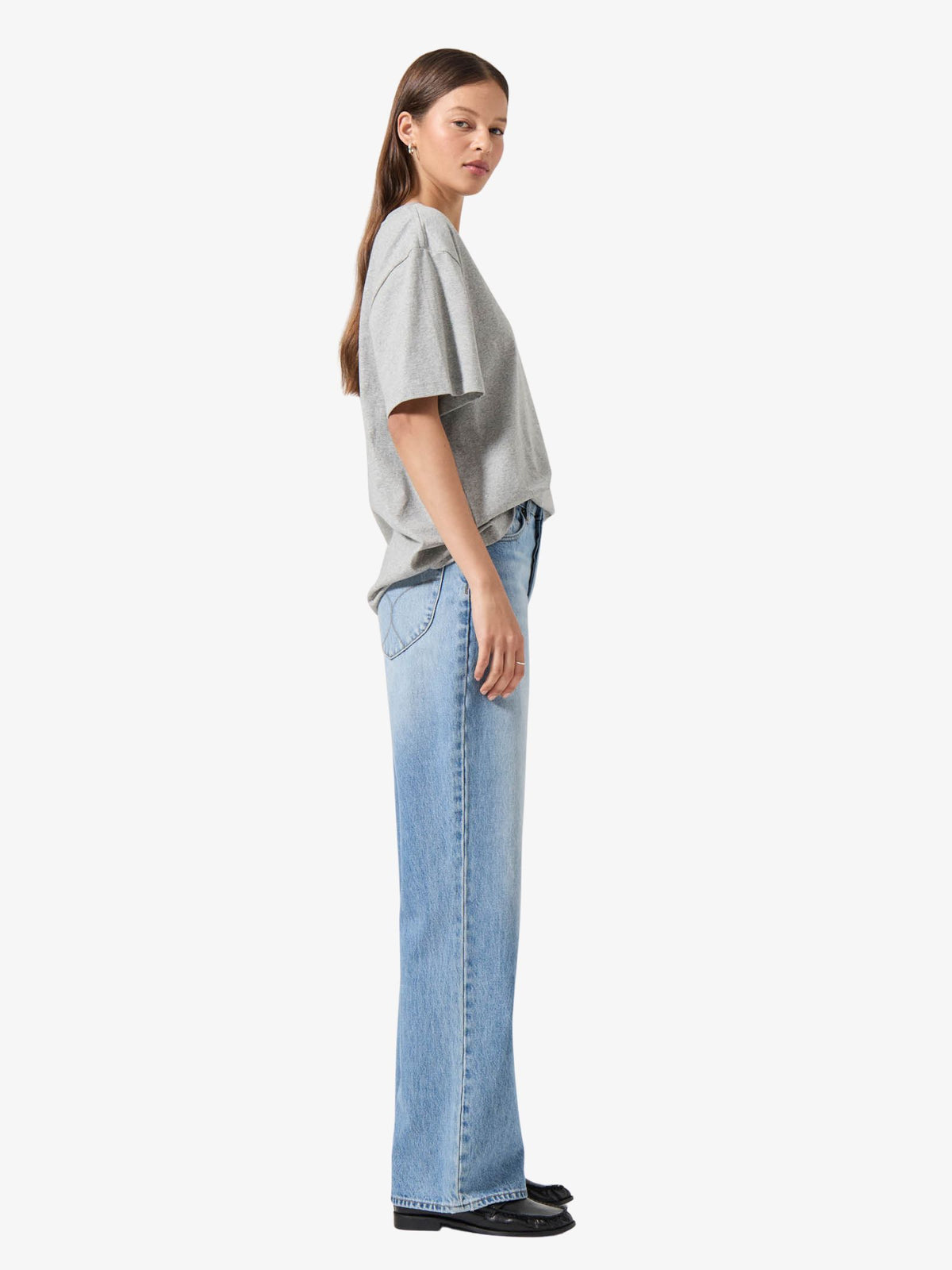 Rollas Stevie Relaxed Jeans | BRAD BLUE
