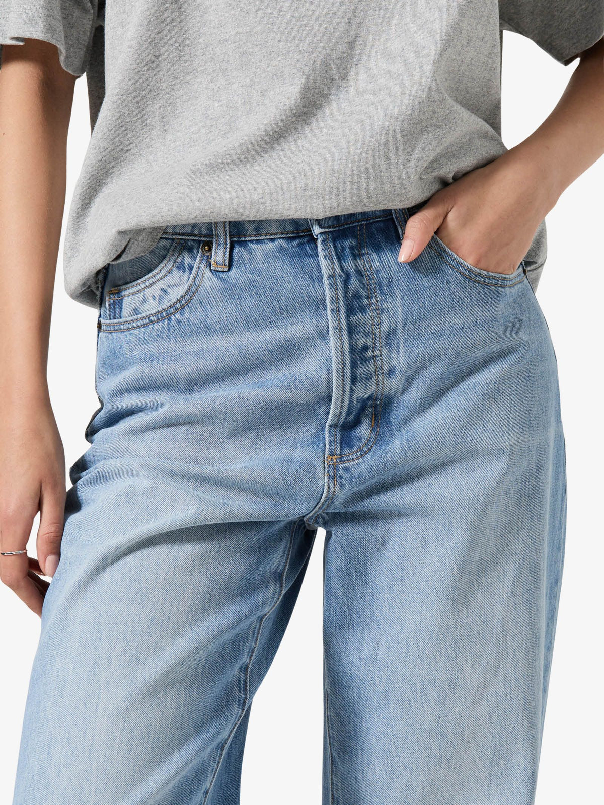 Rollas Stevie Relaxed Jeans | BRAD BLUE