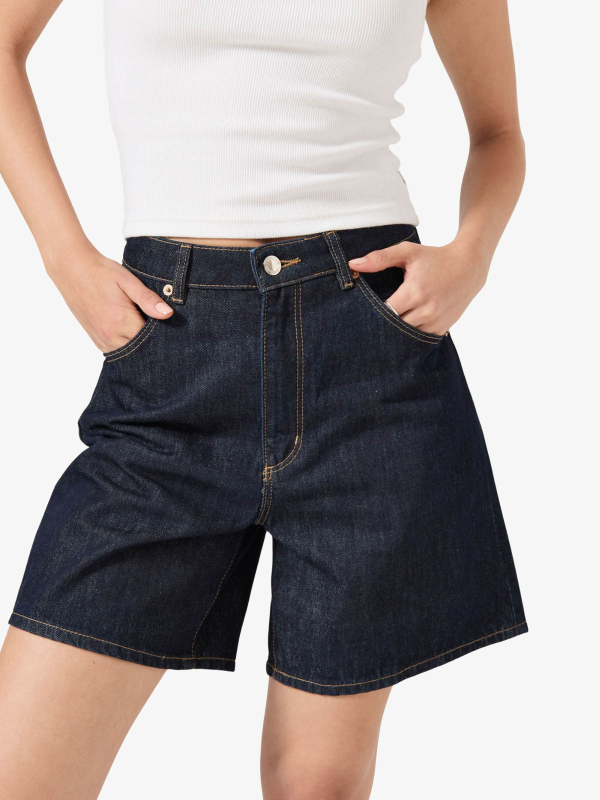 Rollas Super Mirage Shorts | Rinse Denim