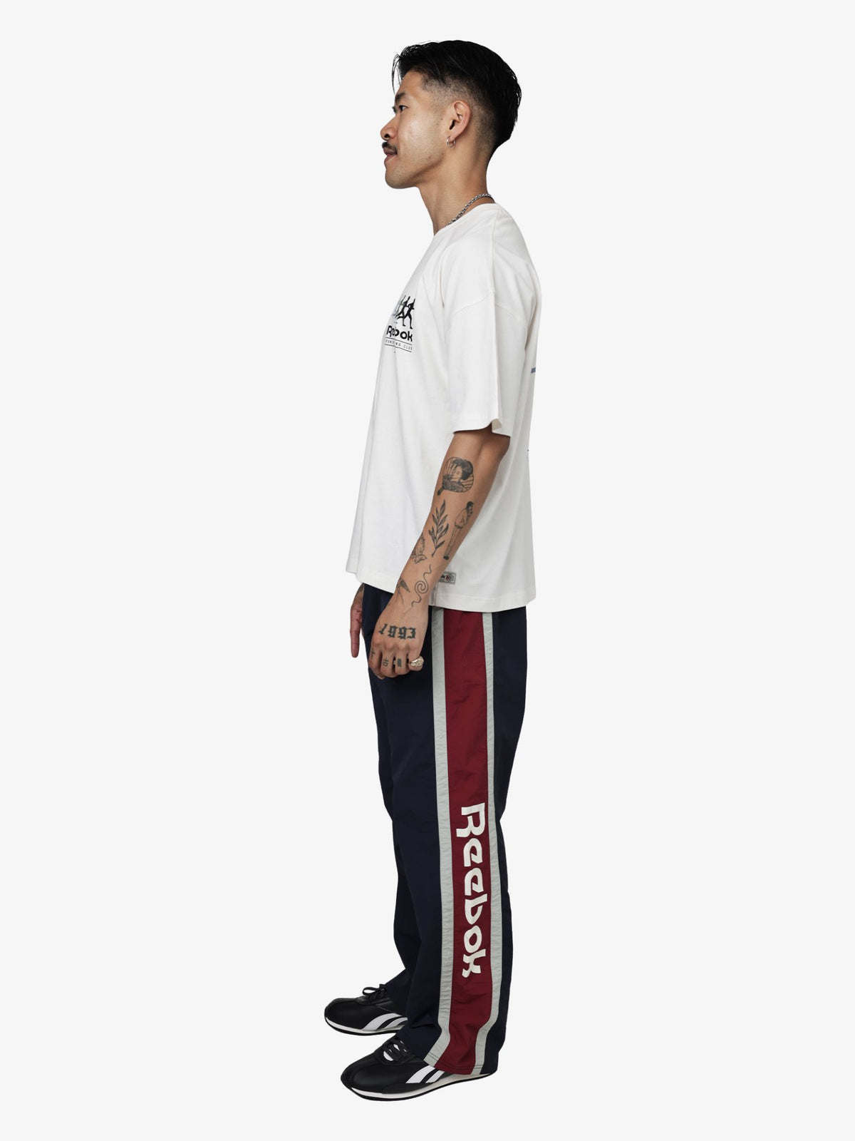 Reebok Premier Running Club Box Fit Tee | Chalk