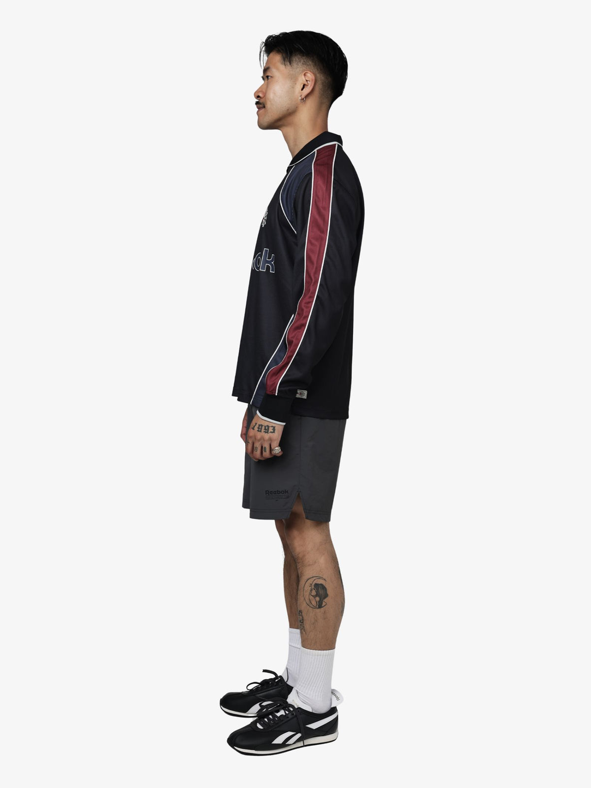 Reebok Classic Ls Jersey | Black/Dark Indigo
