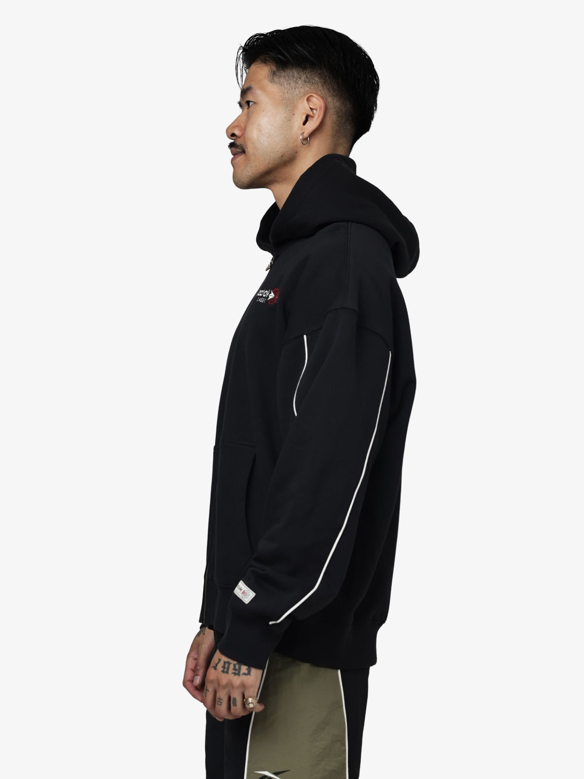 Reebok Classics Zip Through Hoodie | Black