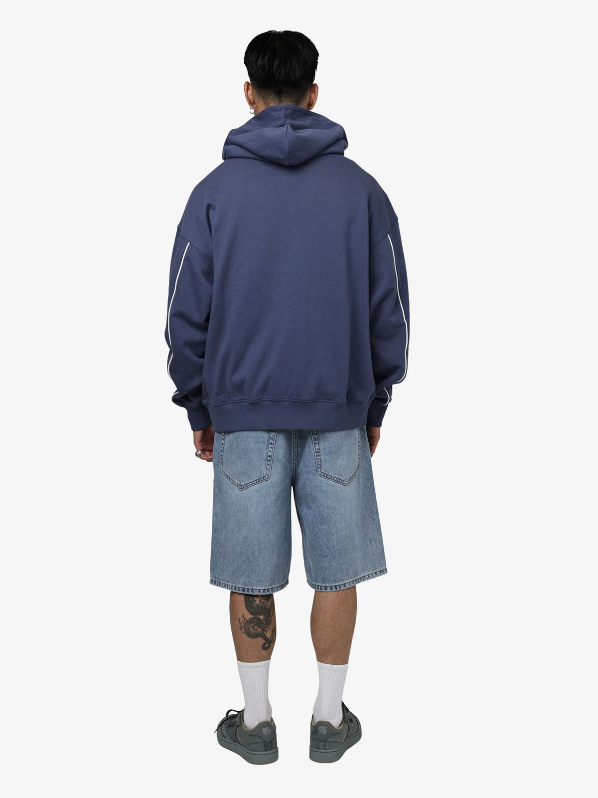 Reebok Classics Zip Through Hoodie | Legacy Blue