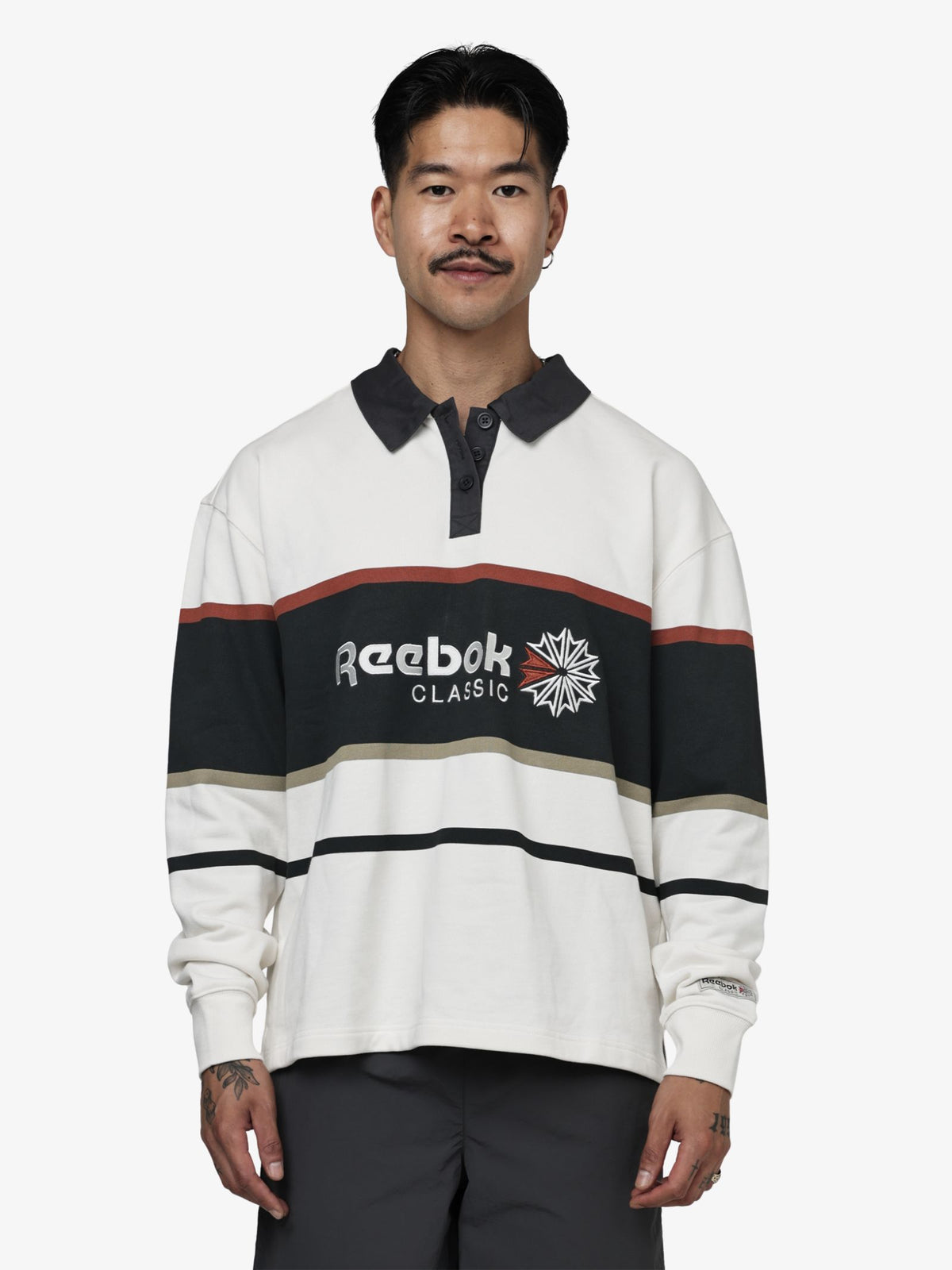 Reebok Classics French Terry Rugby | Ivory White
