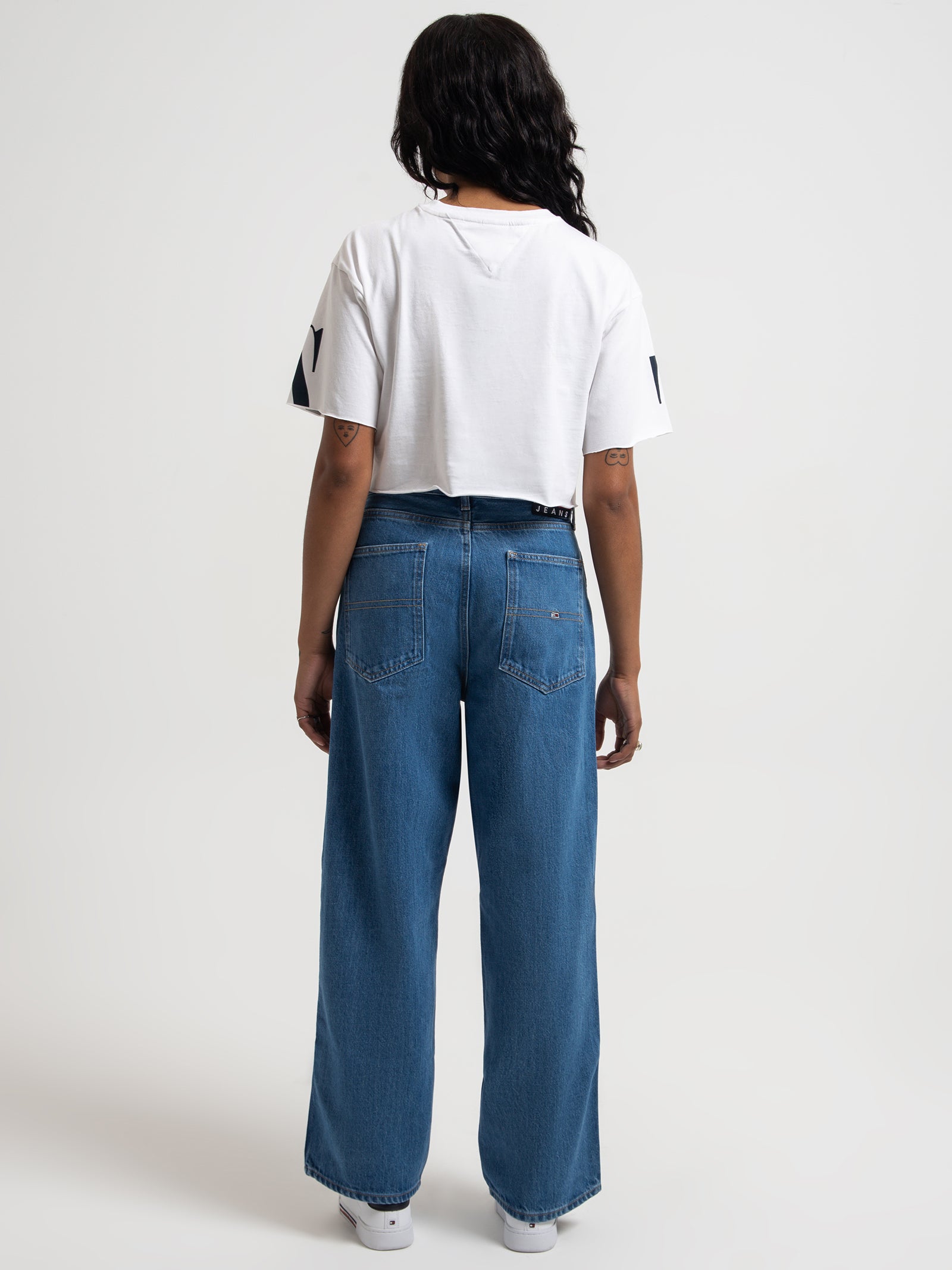 Oversized Crop Archive T-Shirt