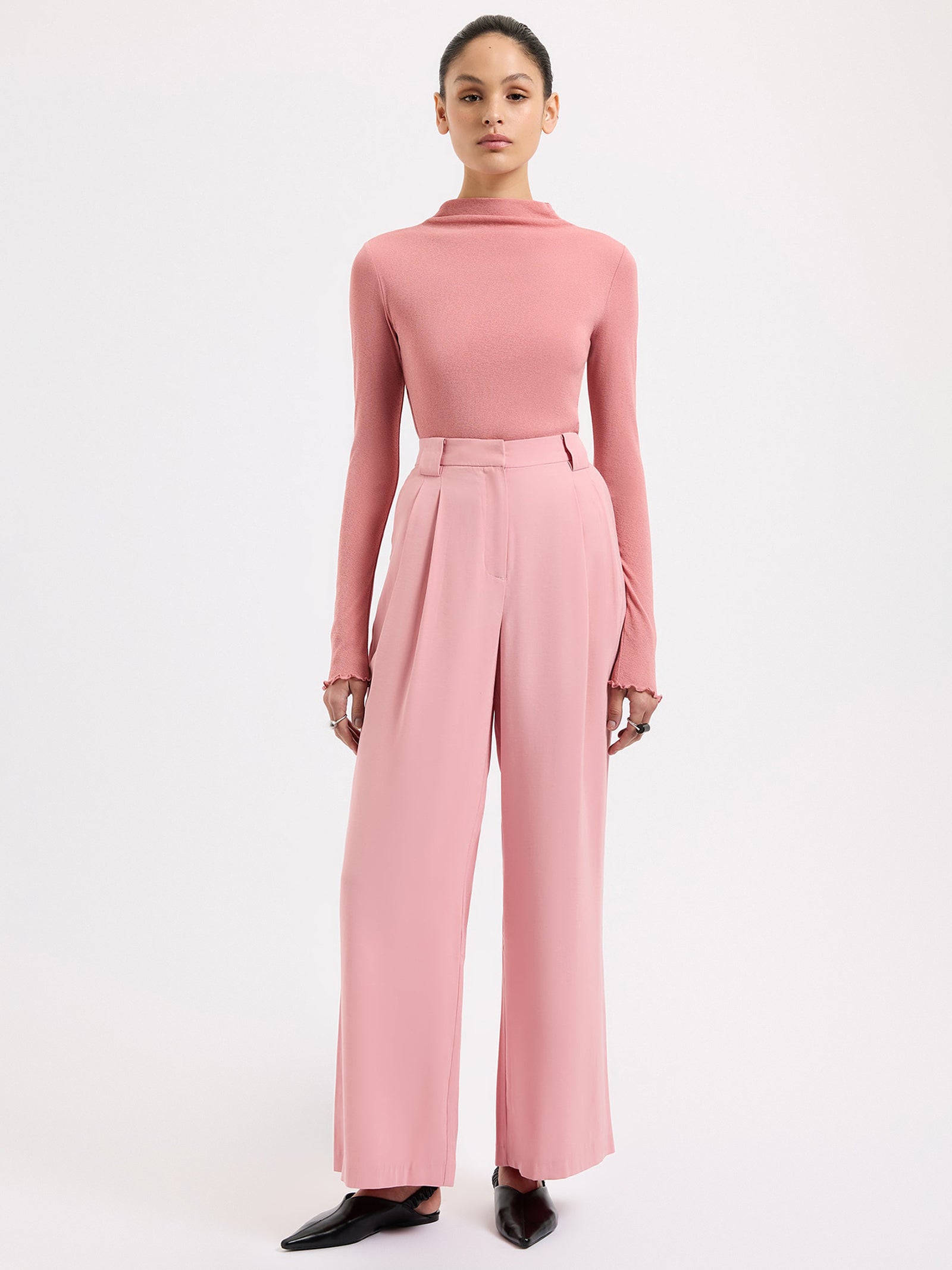 ls land image nude - 47- Nude Lucy Alton Mesh LS Top Quartz | Glue Store