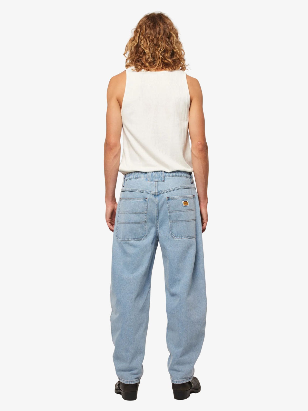 Rollas Ezy Barrel Jeans | Bleach Blue