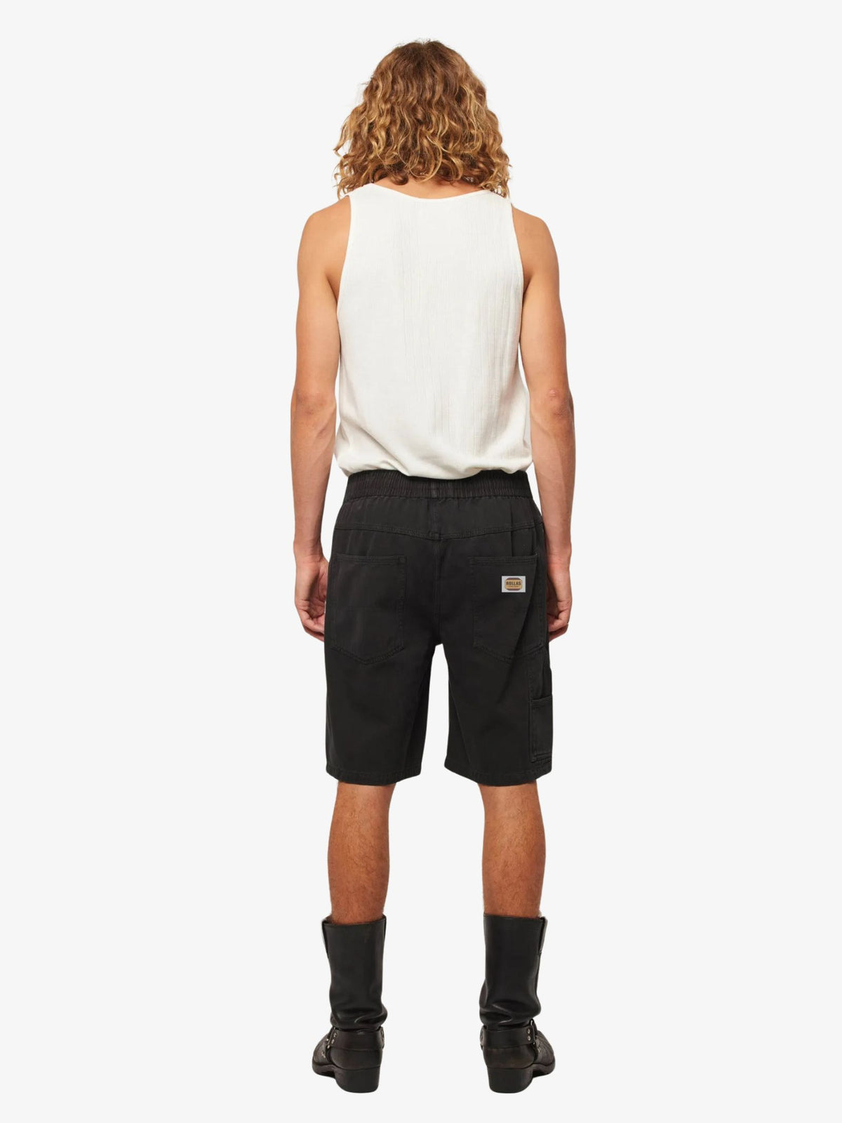 Rollas Tradie Carpenter Shorts | Sulphur Black
