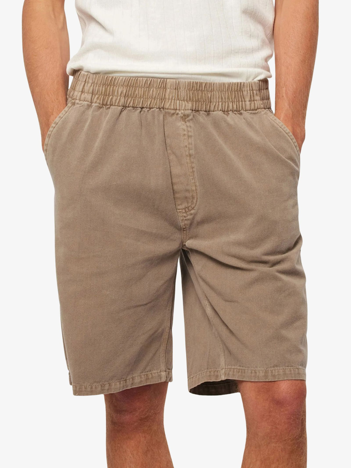 Rollas Tradie Carpenter Shorts | Mushroom