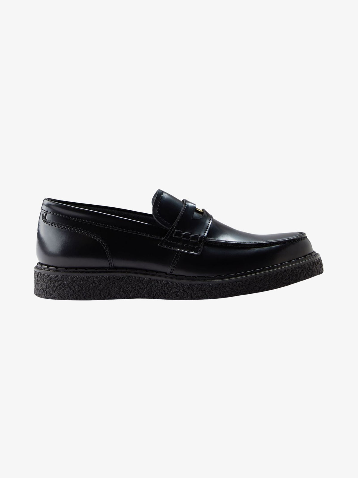 Fred Perry George Cox Leather Penny Loafers | Black