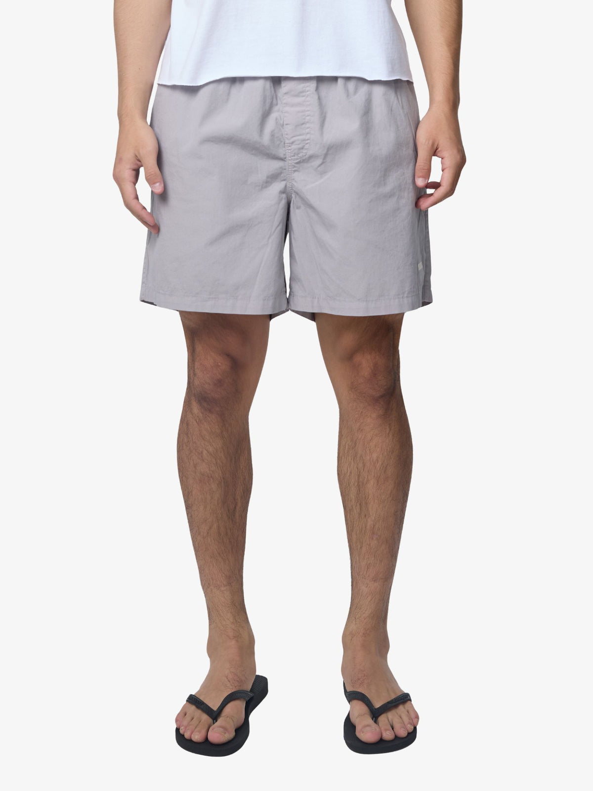 S-Double Poplin Coast Boxer Shorts | Light Blue
