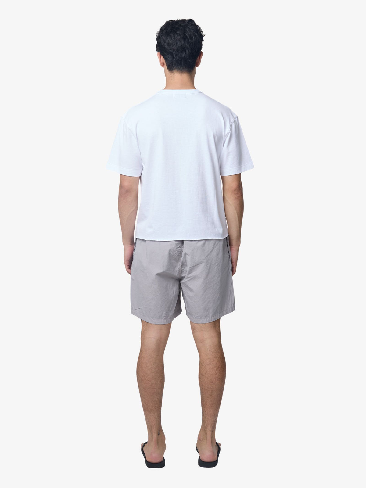 S-Double Poplin Coast Boxer Shorts | Light Blue