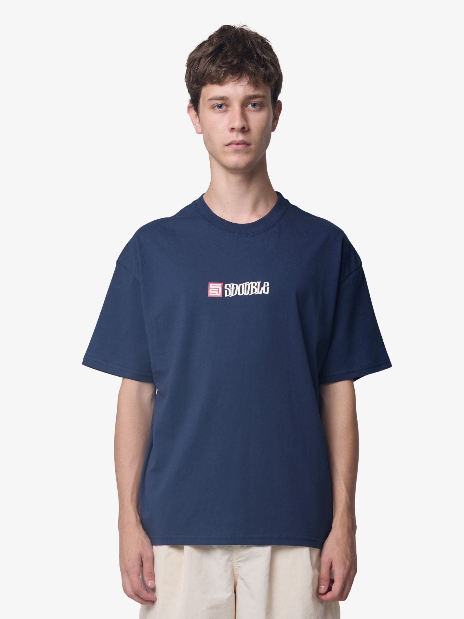 S Cube Mid Block Short Sleeve Tee