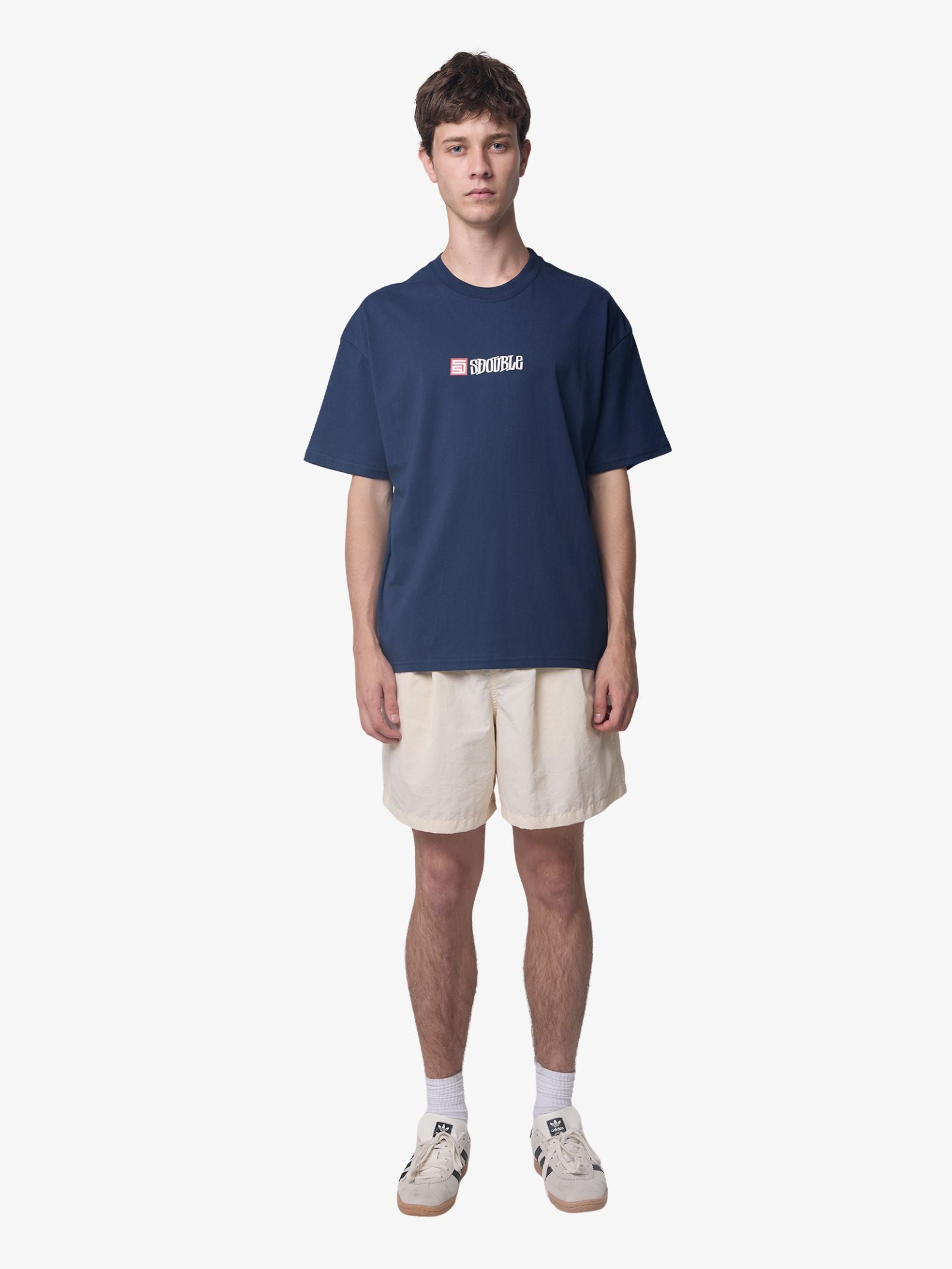 S Cube Mid Block Short Sleeve Tee