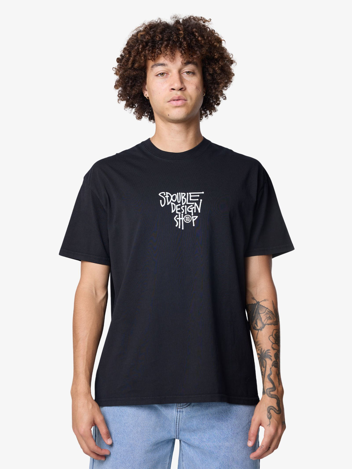 S-Double Dot Shop Ss Tee | Pigment Black