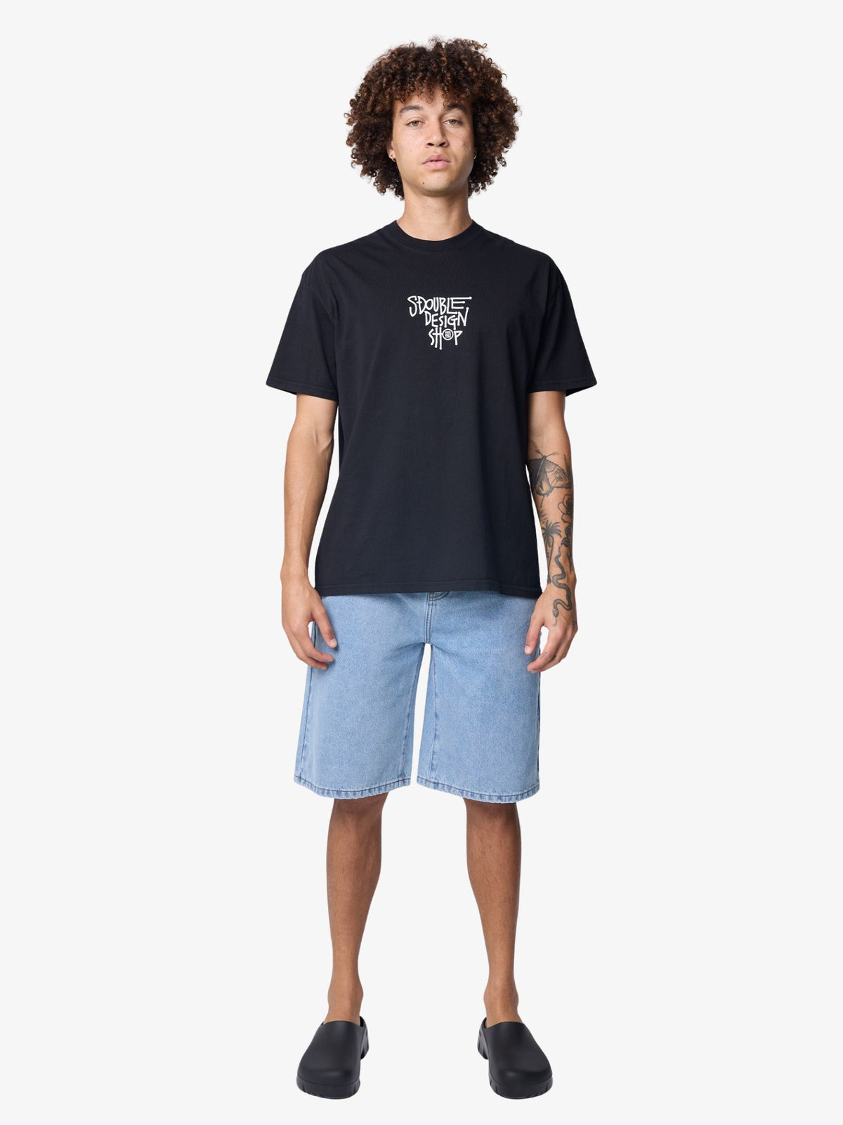S-Double Dot Shop Ss Tee | Pigment Black