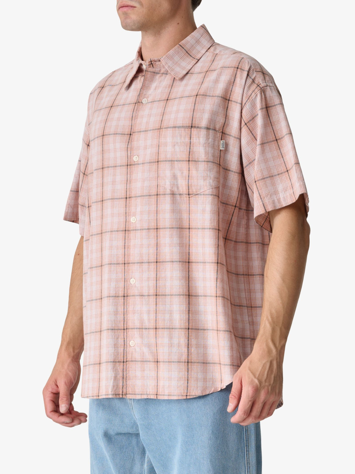 S-Double Spring Ss Shirt | Clay