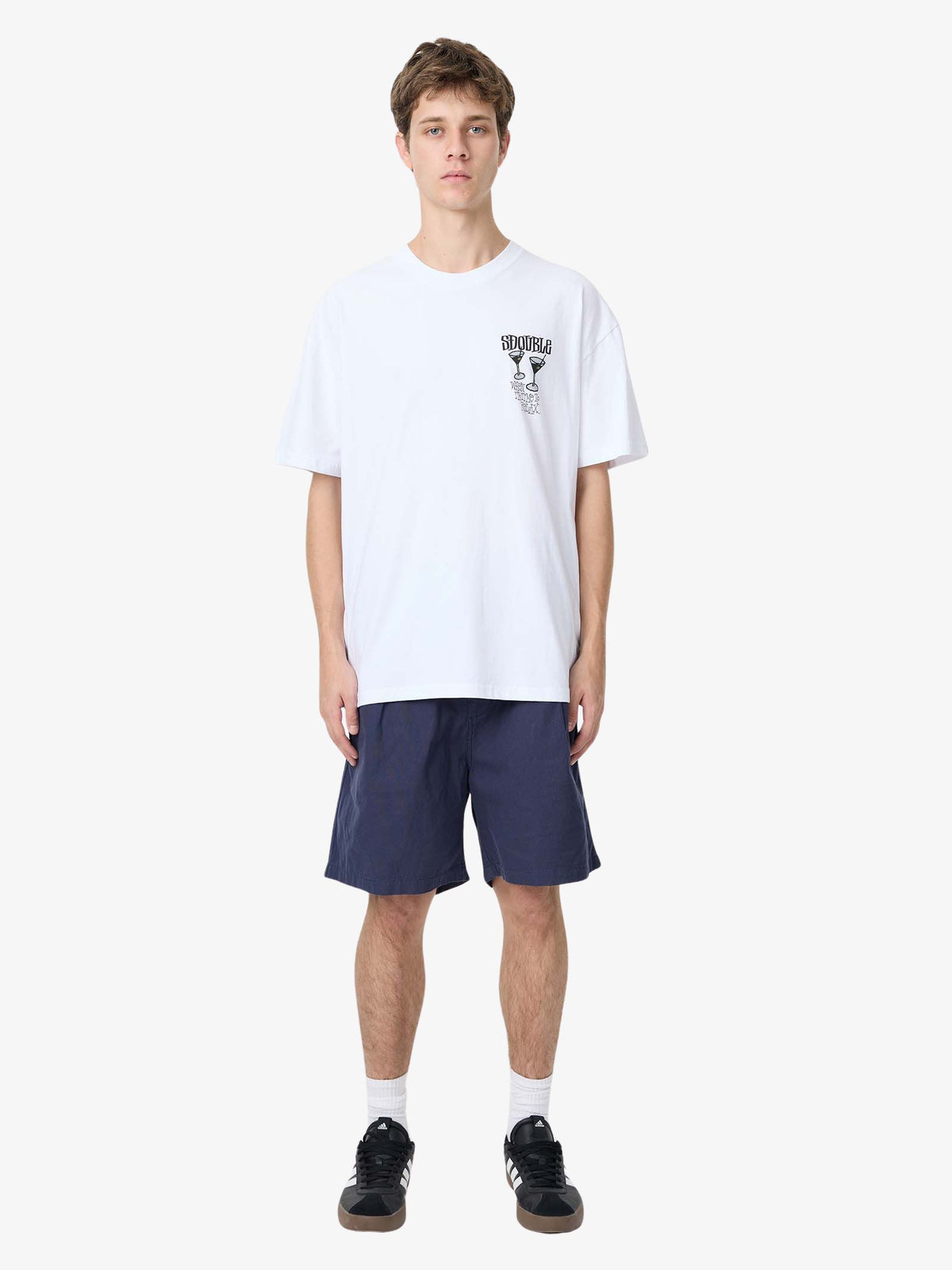 S-Double Utility Elastic Workshort | Light Navy