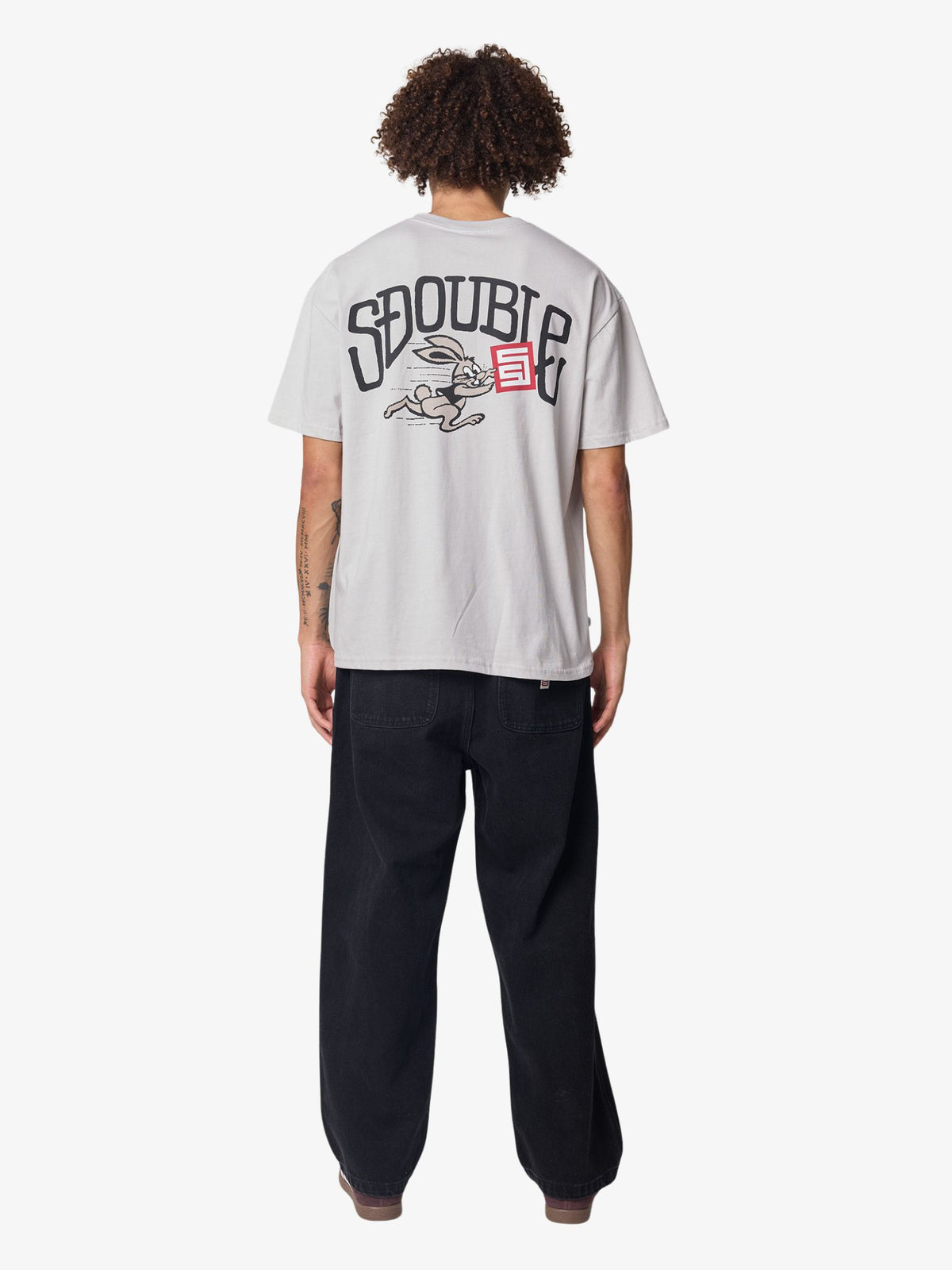 S-Double Rabbit Ss Tee | Light Blue