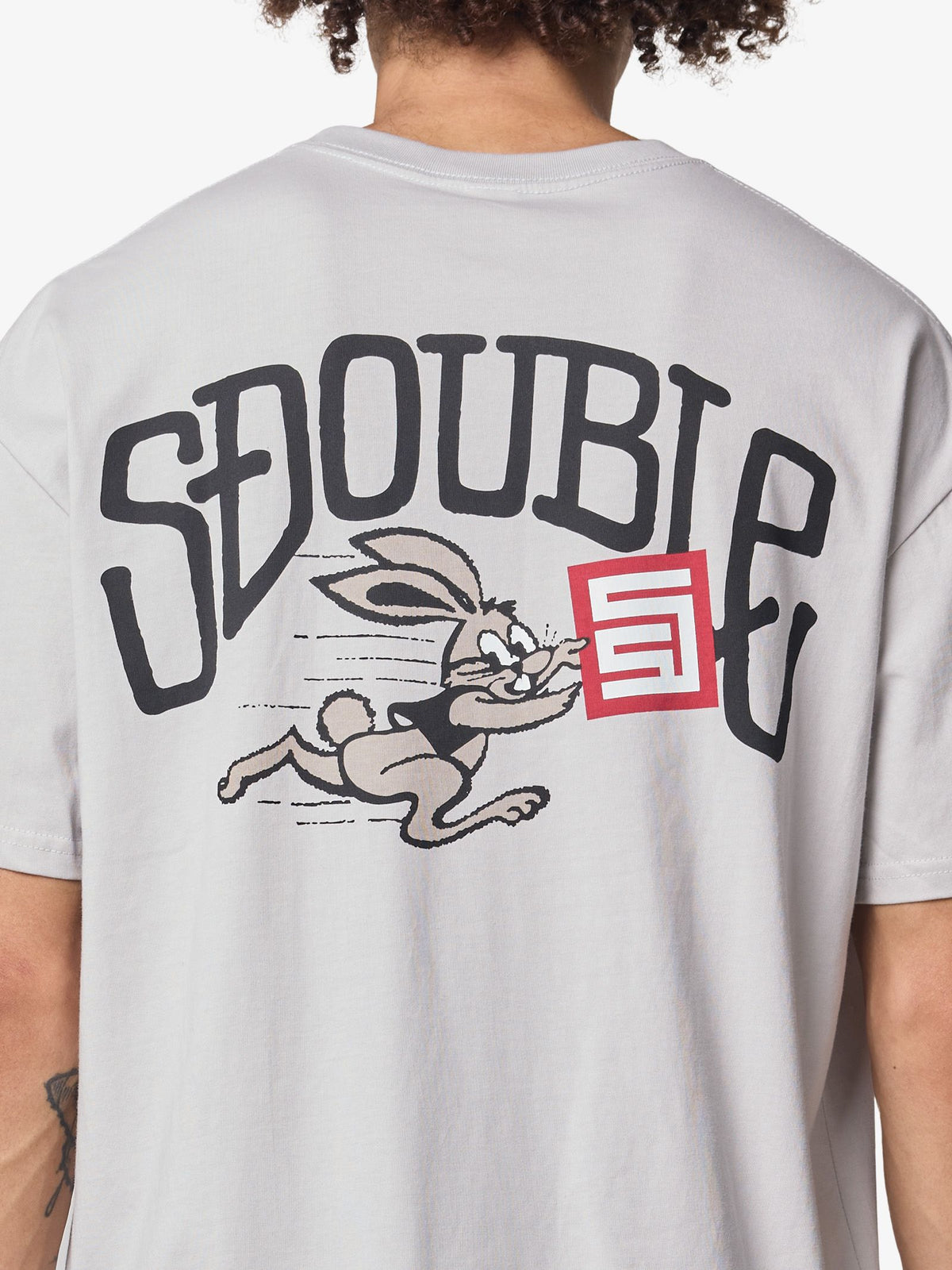S-Double Rabbit Ss Tee | Light Blue